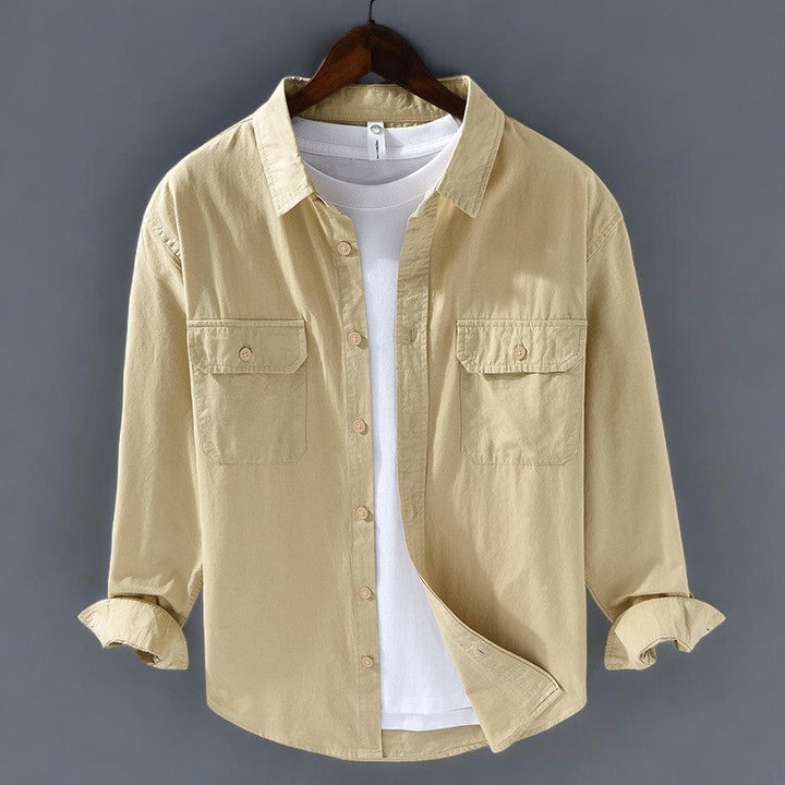 Valdoro 100% Cotton Shirt-Melbourne Meadow
