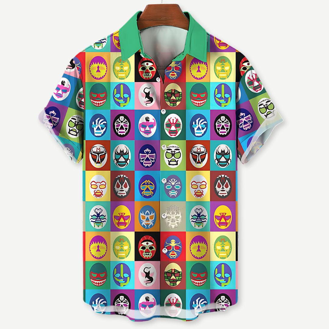 Relaxed Lucha Fiesta Shirt-Melbourne Meadow