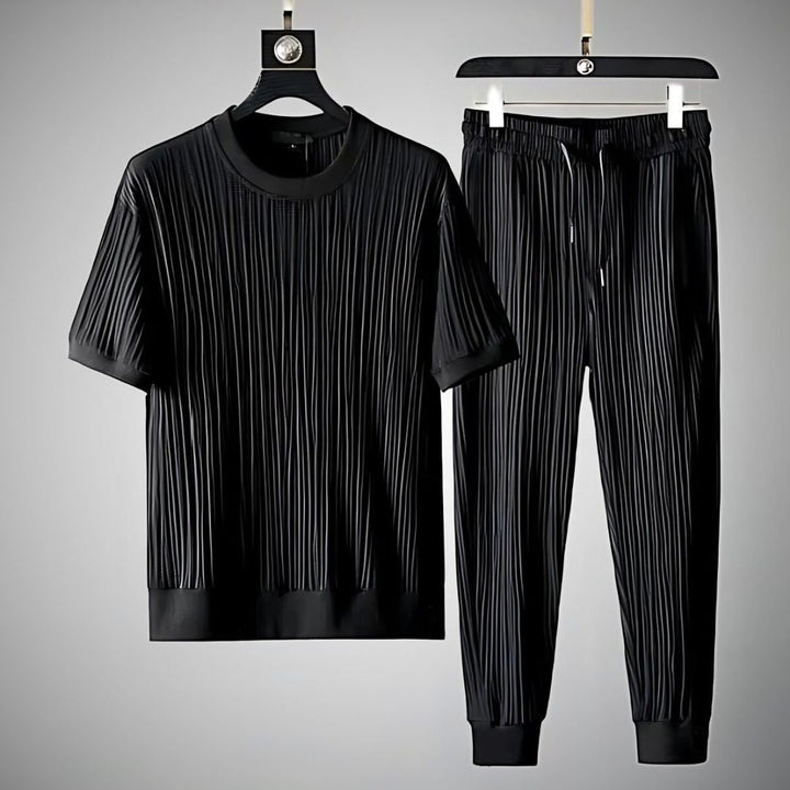 Lux Ribbed Set-Melbourne Meadow