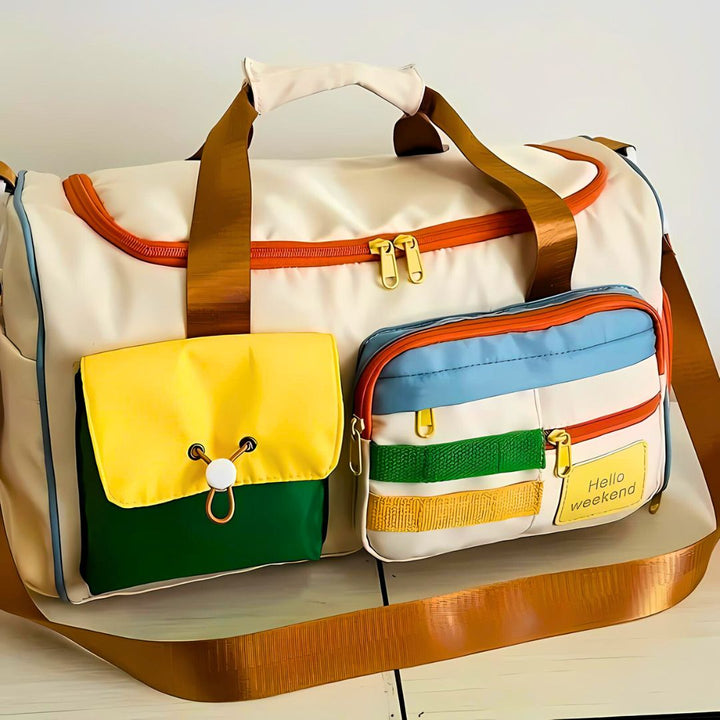 Hello Weekend Travel Bag-Melbourne Meadow