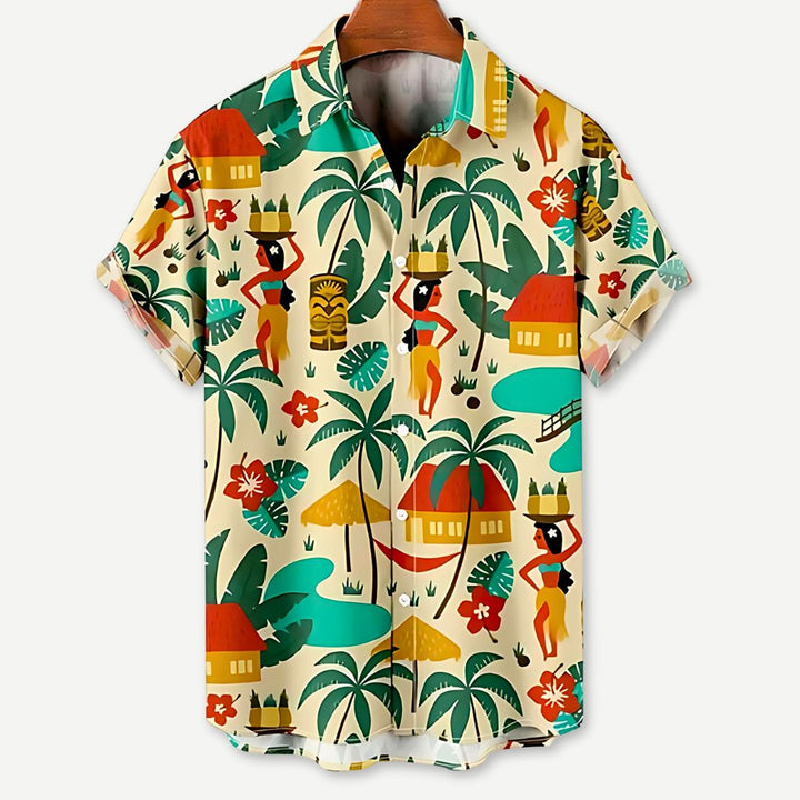 Relaxed Summer Shirt-Melbourne Meadow