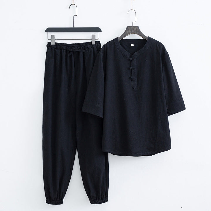 Zaranta Linen Two Piece Set-Melbourne Meadow