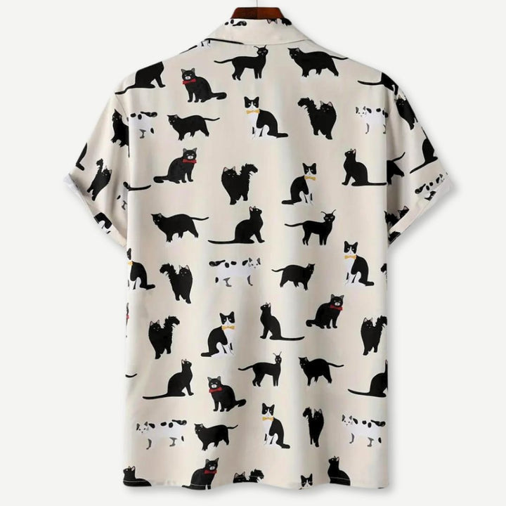 Relaxed Whisker Wonderland Shirt-Melbourne Meadow