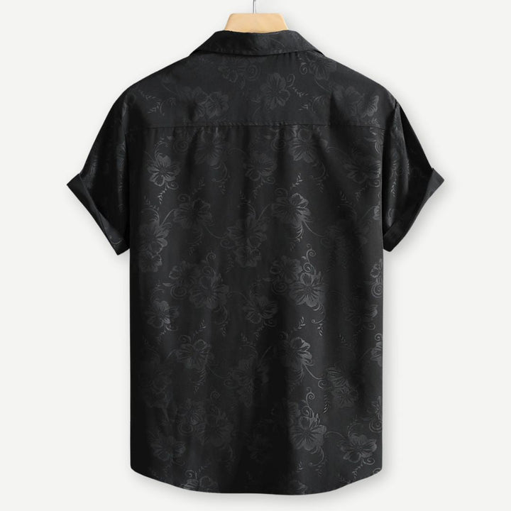 Relaxed Phantom Petals Shirt-Melbourne Meadow