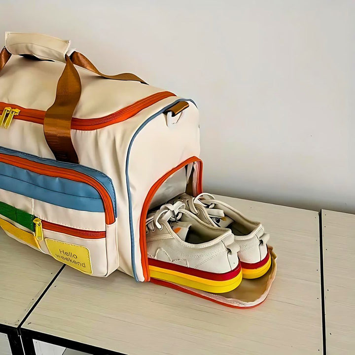 Hello Weekend Travel Bag-Melbourne Meadow