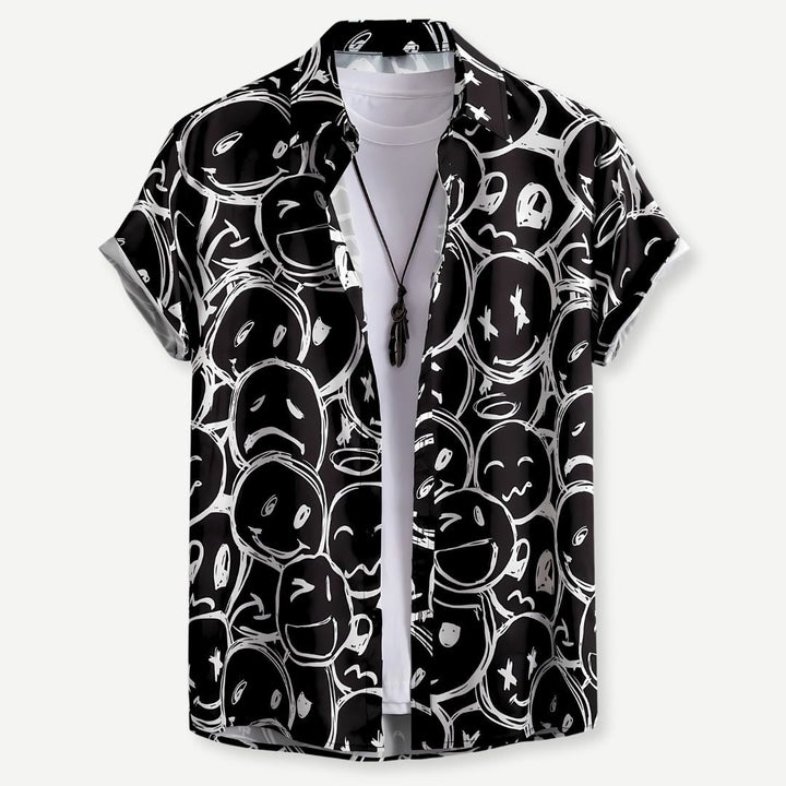 Relaxed "State of Mind" Shirt-Melbourne Meadow