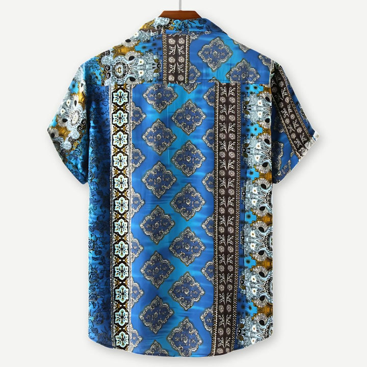 Relaxed Mosaic Majesty Shirt-Melbourne Meadow