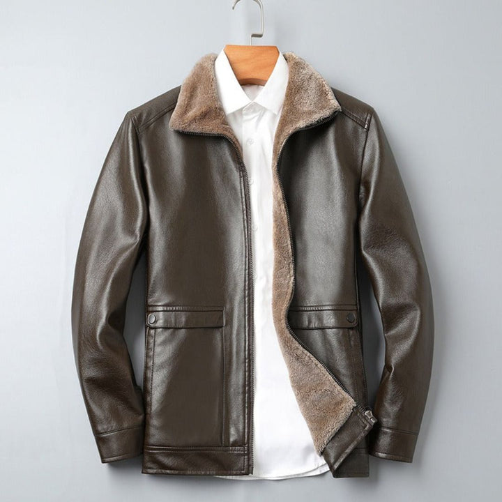 Horizon - Leather Jacket-Melbourne Meadow