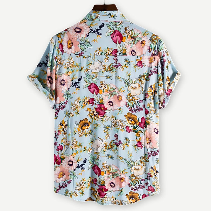 Relaxed Summer Bloom Shirt-Melbourne Meadow