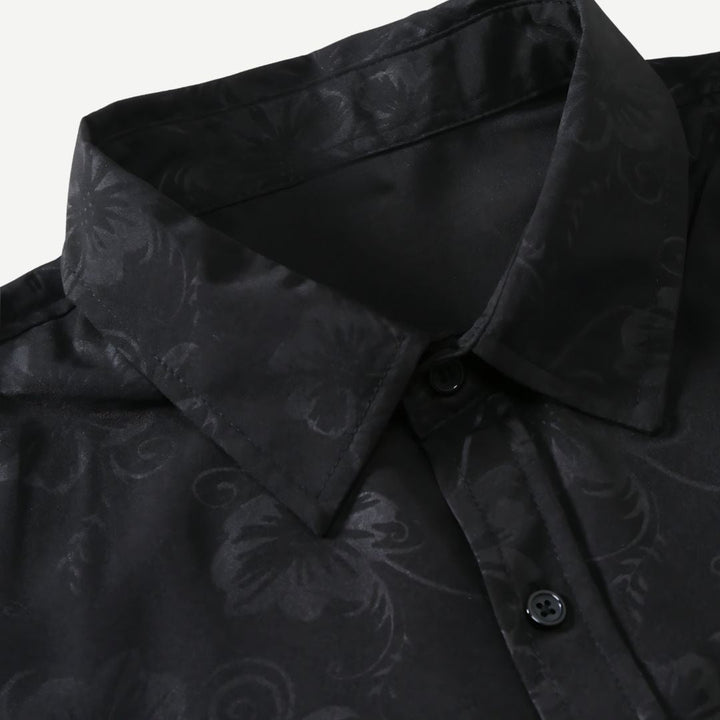Relaxed Phantom Petals Shirt-Melbourne Meadow
