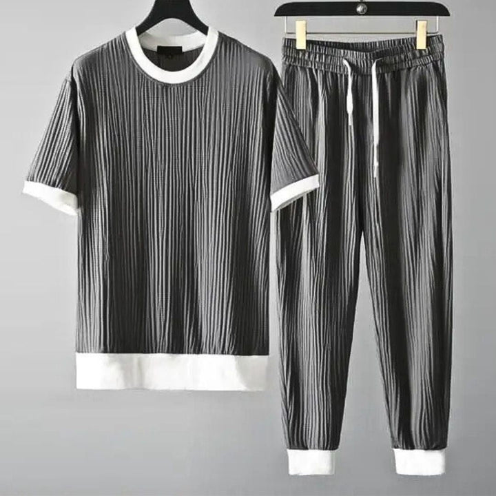 Lux Ribbed Set-Melbourne Meadow
