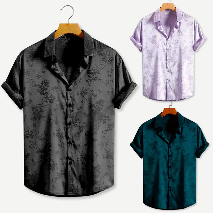 Midnight Bloom Shirt-Melbourne Meadow