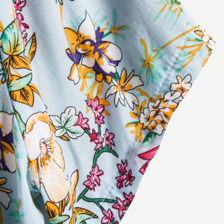 Relaxed Summer Bloom Shirt-Melbourne Meadow