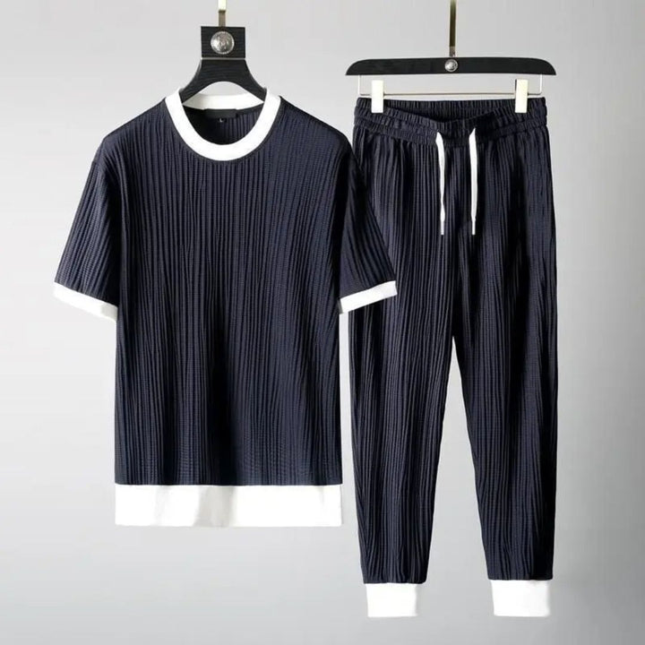 Lux Ribbed Set-Melbourne Meadow