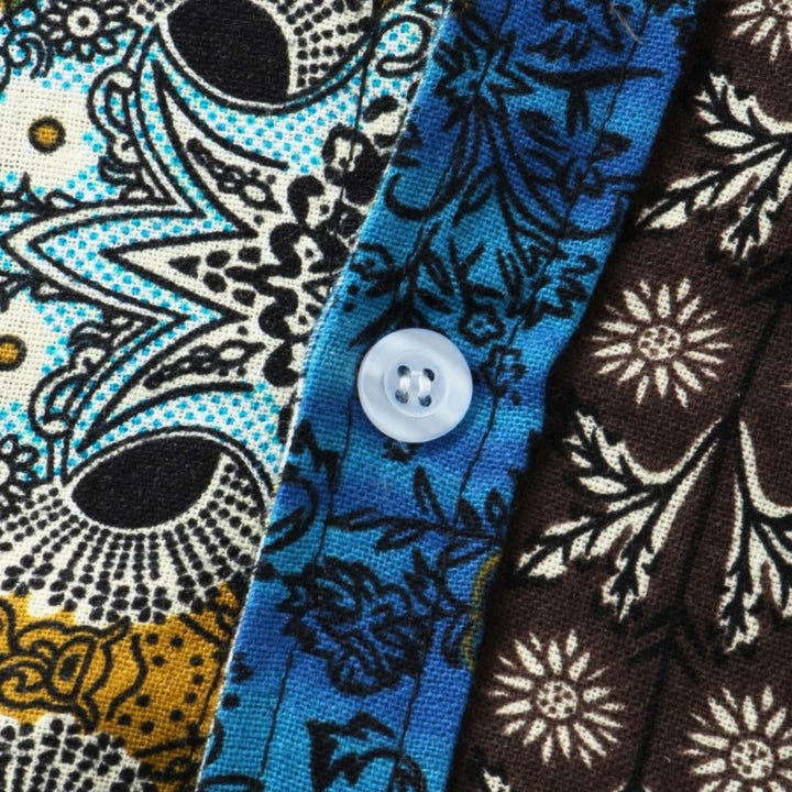 Relaxed Mosaic Majesty Shirt-Melbourne Meadow