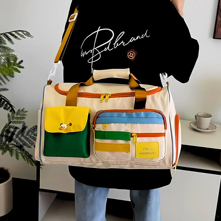 Hello Weekend Travel Bag-Melbourne Meadow