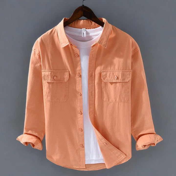 Valdoro 100% Cotton Shirt-Melbourne Meadow