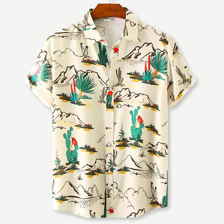 Relaxed "West Texas" Shirt-Melbourne Meadow