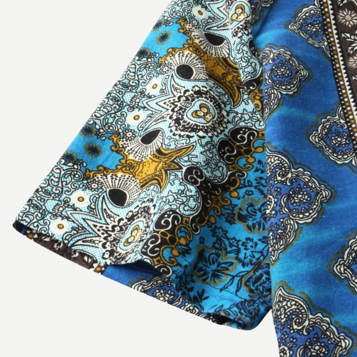 Relaxed Mosaic Majesty Shirt-Melbourne Meadow