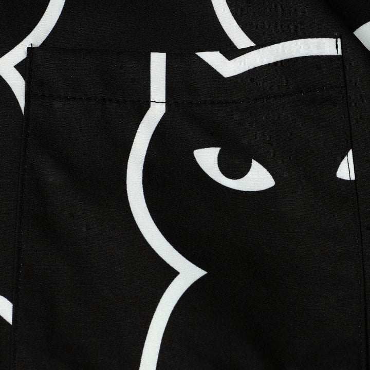 Relaxed Black Cats Shirt-Melbourne Meadow