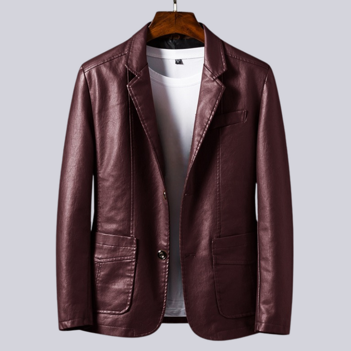 Nightfall - Leather Jacket-Melbourne Meadow