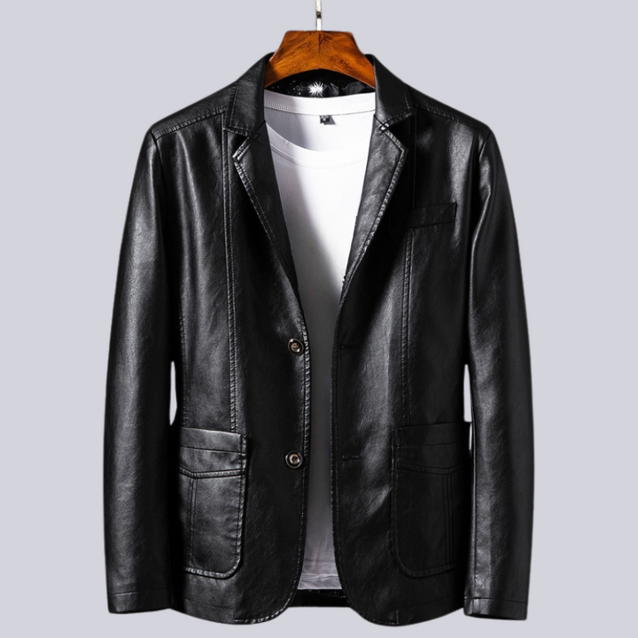 Nightfall - Leather Jacket-Melbourne Meadow