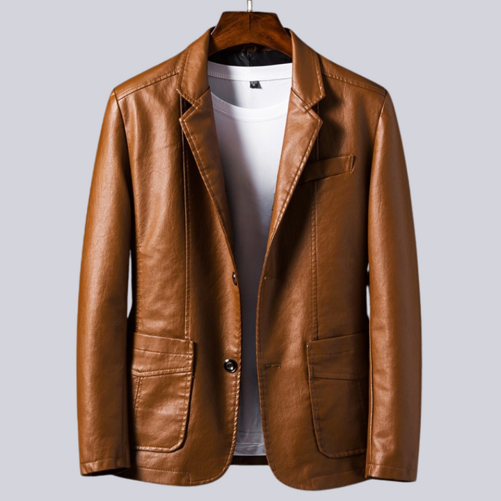 Nightfall - Leather Jacket-Melbourne Meadow