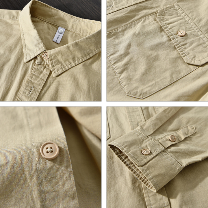 Valdoro 100% Cotton Shirt-Melbourne Meadow