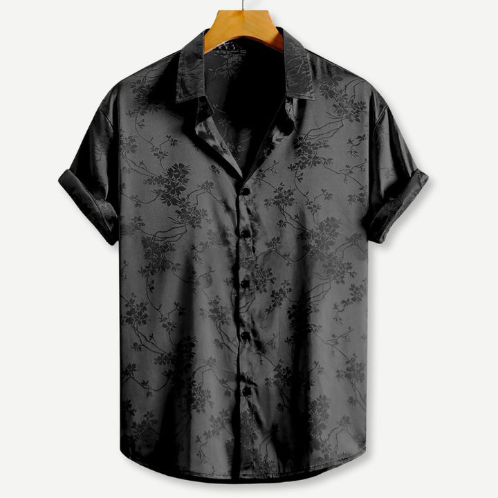 Midnight Bloom Shirt-Melbourne Meadow