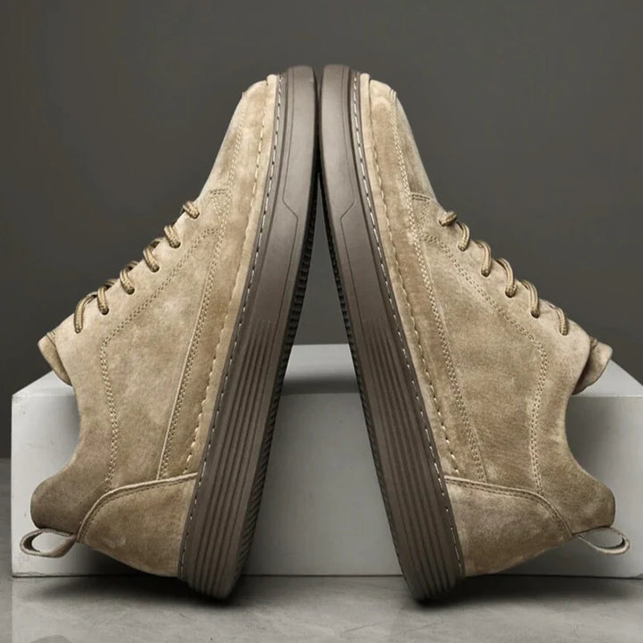 Romano™ - Italian Leather Sneakers-Melbourne Meadow