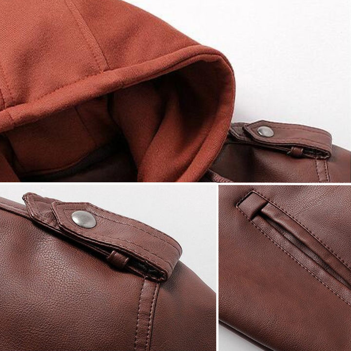 Archibald Premium Leather Jacket-Melbourne Meadow