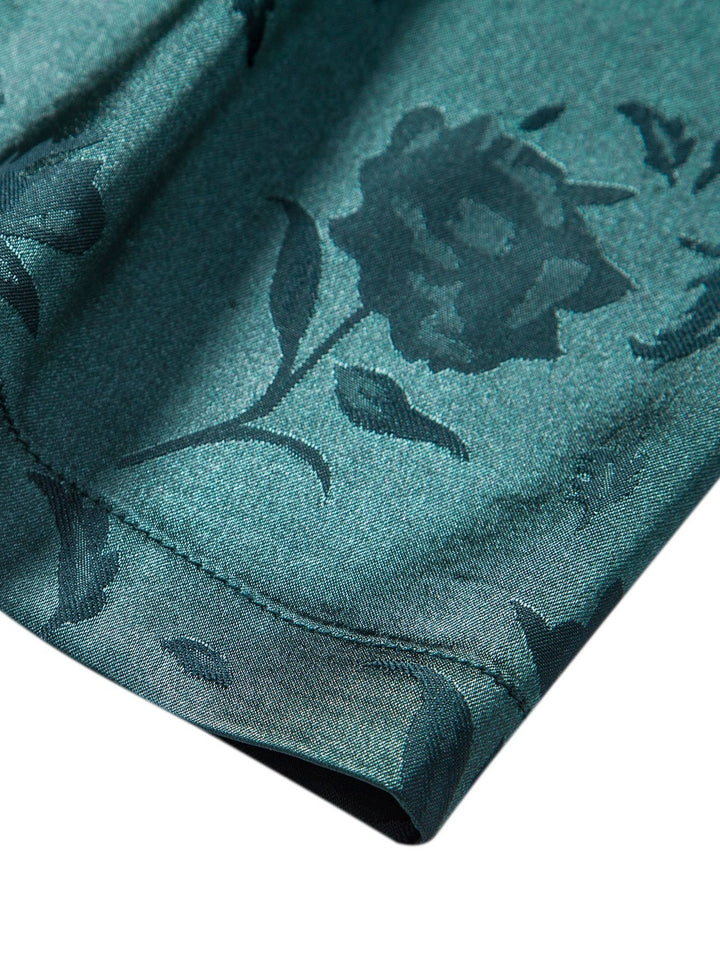 Midnight Rose Bloom Shirt-Melbourne Meadow