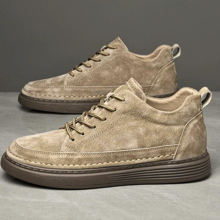Romano™ - Italian Leather Sneakers-Melbourne Meadow