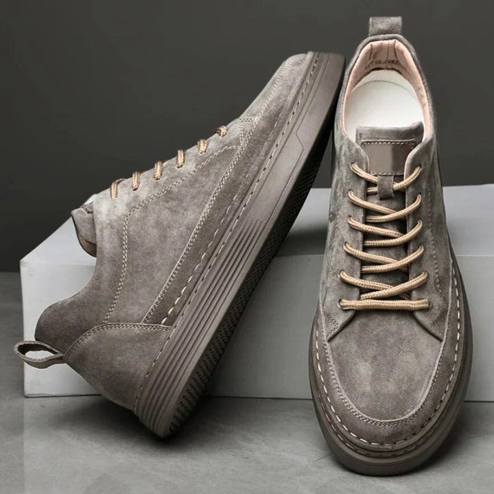 Romano™ - Italian Leather Sneakers-Melbourne Meadow