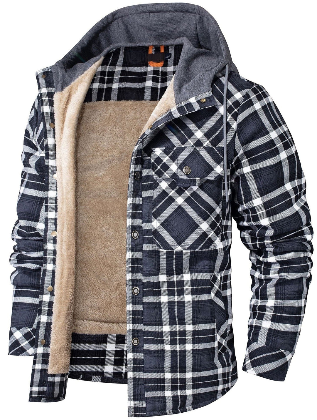 Highlander Hooded Flannel Jacket (9 Designs) - Melbourne Meadow