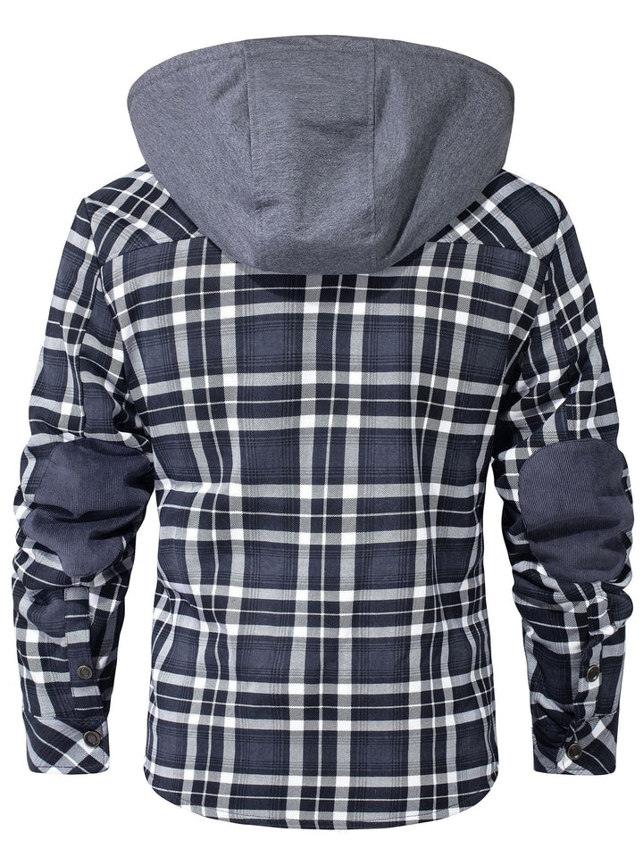 Highlander Hooded Flannel Jacket (9 Designs) - Melbourne Meadow