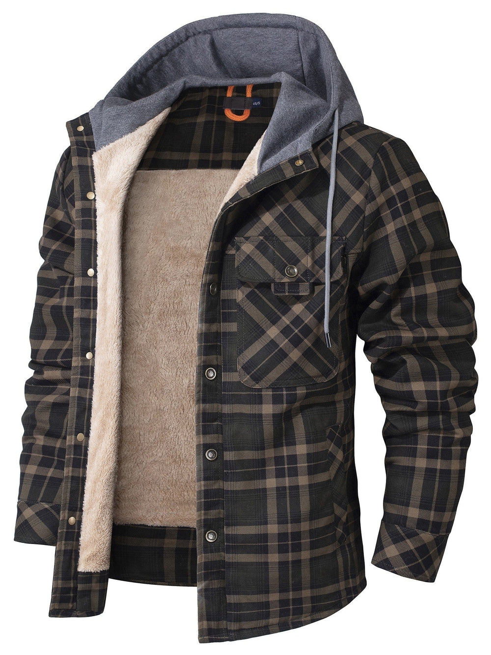 Highlander Hooded Flannel Jacket (9 Designs) - Melbourne Meadow