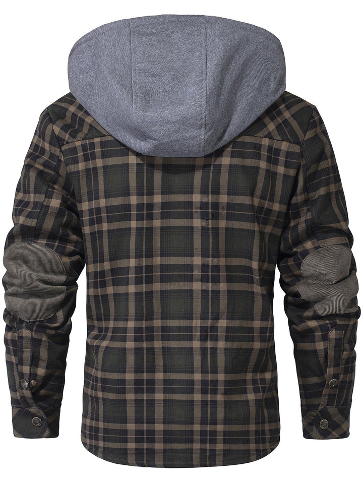 Highlander Hooded Flannel Jacket (9 Designs) - Melbourne Meadow