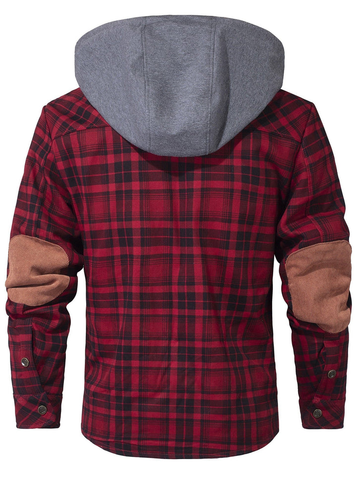 Highlander Hooded Flannel Jacket (9 Designs) - Melbourne Meadow