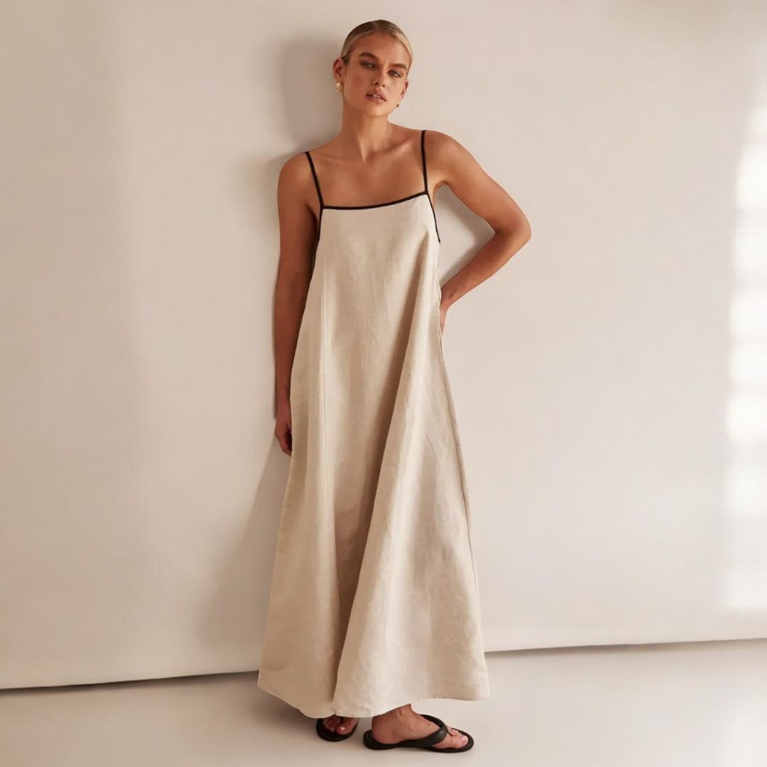 Coastal Comfort Maxi Dress - Melbourne Meadow