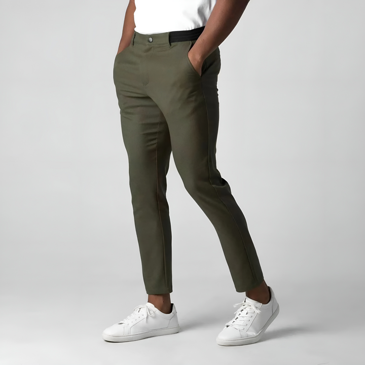 Modern Stretchy Chinos - Melbourne Meadow