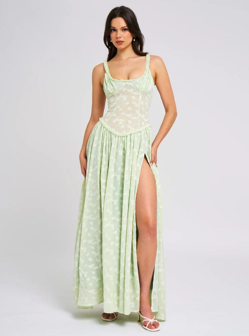 Eleanor Garden Maxi Dress - Melbourne Meadow