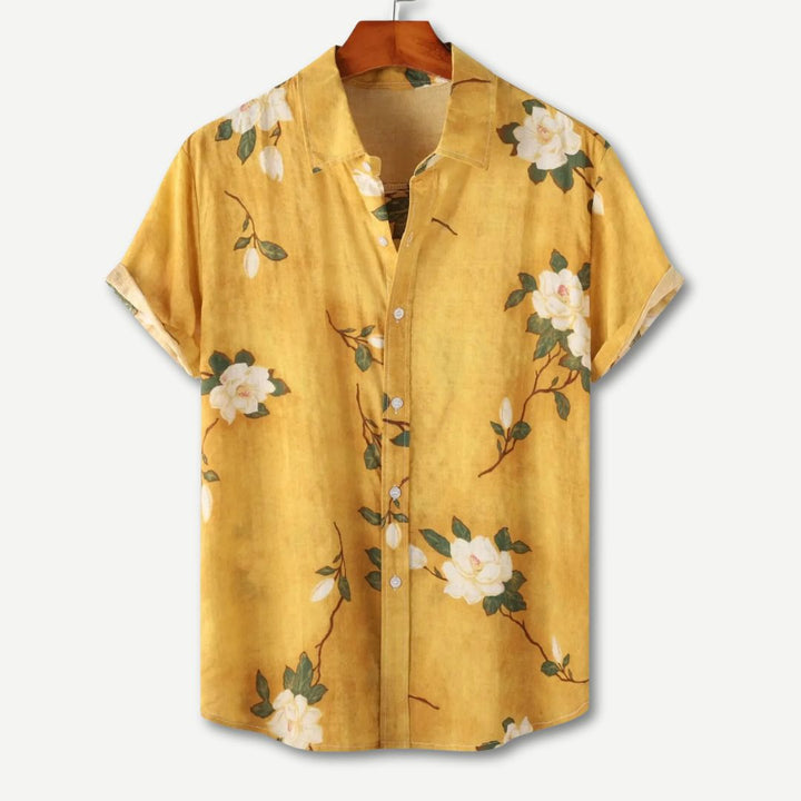 Relaxed Floral Breeze Shirt - Melbourne Meadow