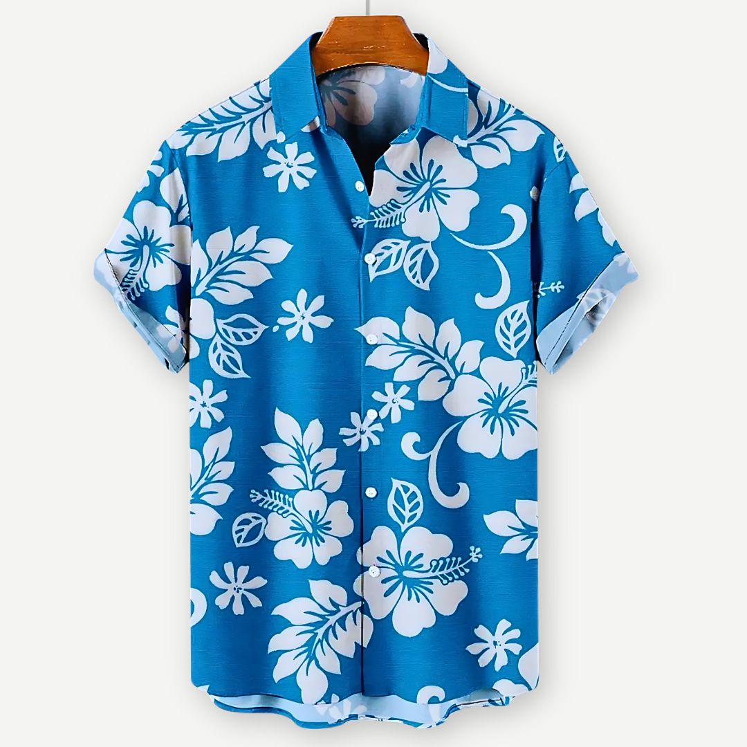 Relaxed Island Breeze Shirt - Melbourne Meadow