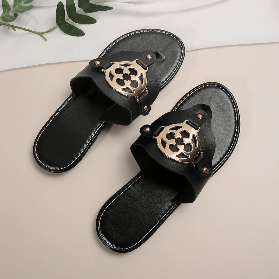 Eleanor Flat Sandals - Melbourne Meadow