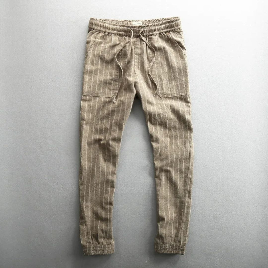 Everyday Linen Pant - Melbourne Meadow