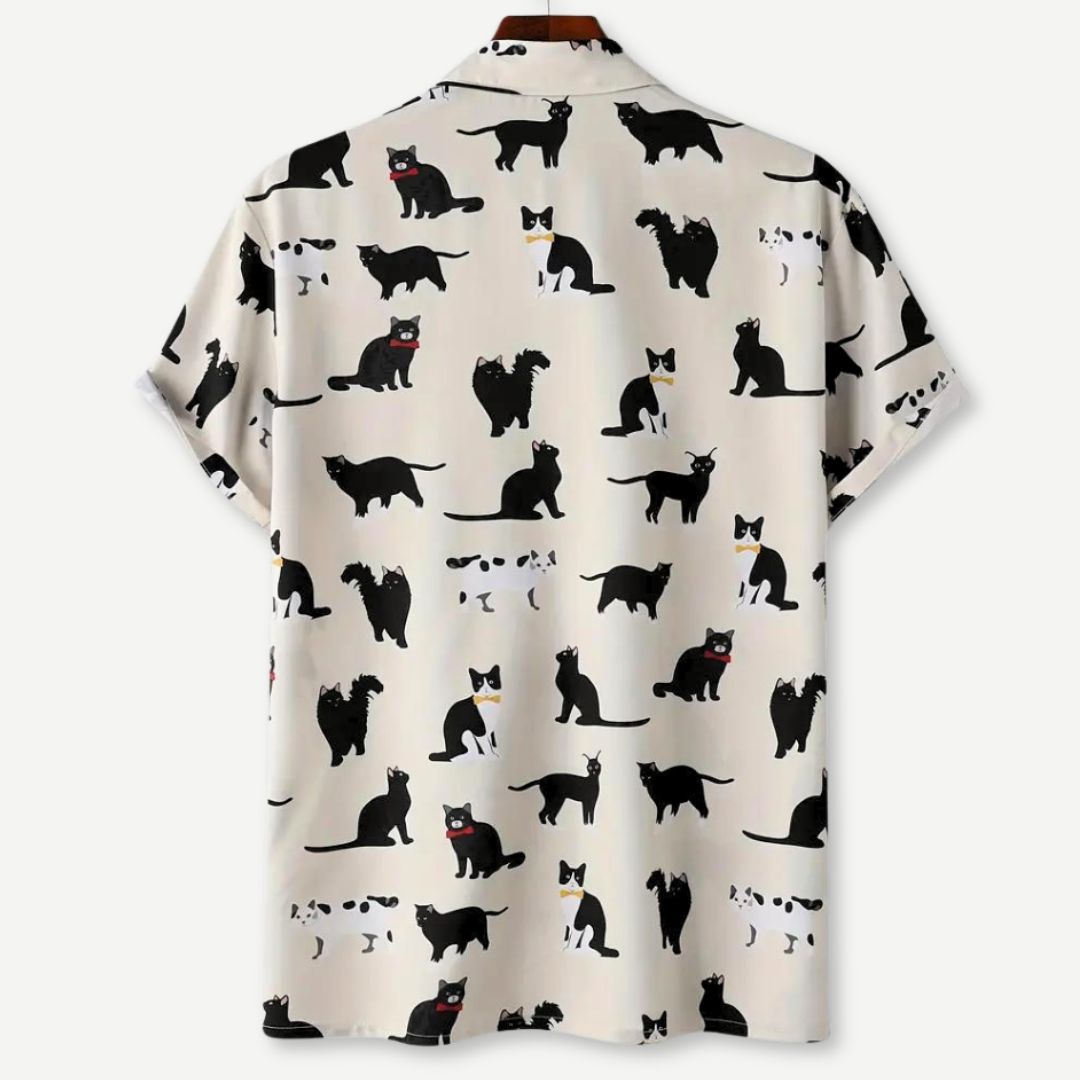 Relaxed Whisker Wonderland Shirt - Melbourne Meadow