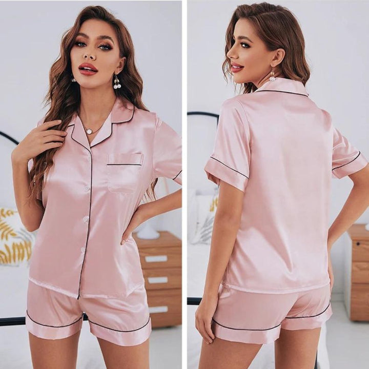 Satin Pajama Set - Melbourne Meadow