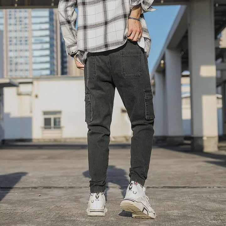 Utility Denim Joggers - Melbourne Meadow