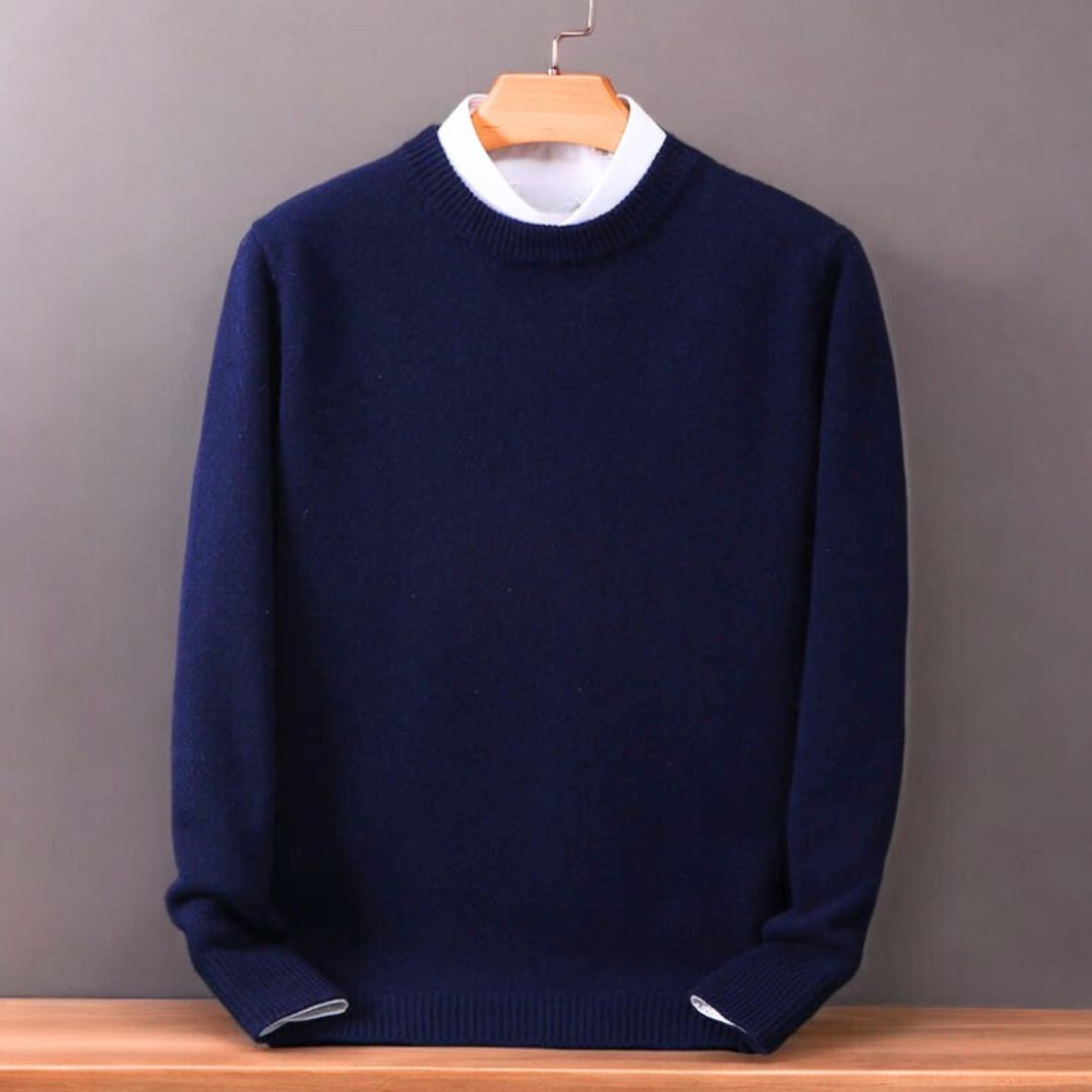 Whitby Cashmere Sweater - Melbourne Meadow